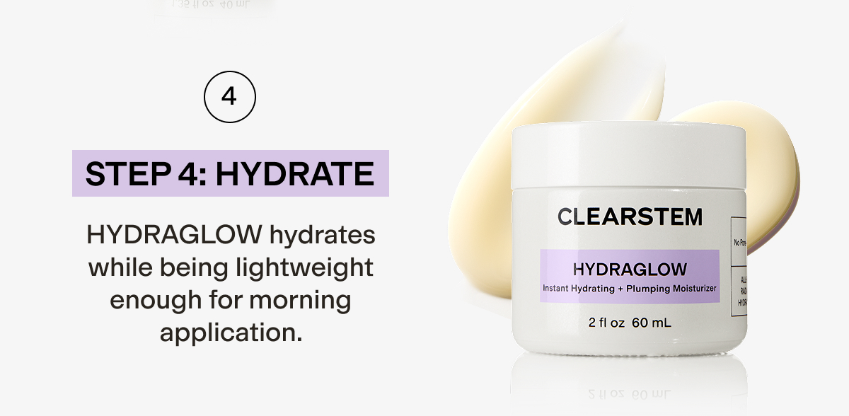 Step 4: Hydrate