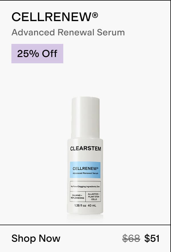 Shop 25% Off CELLRENEW