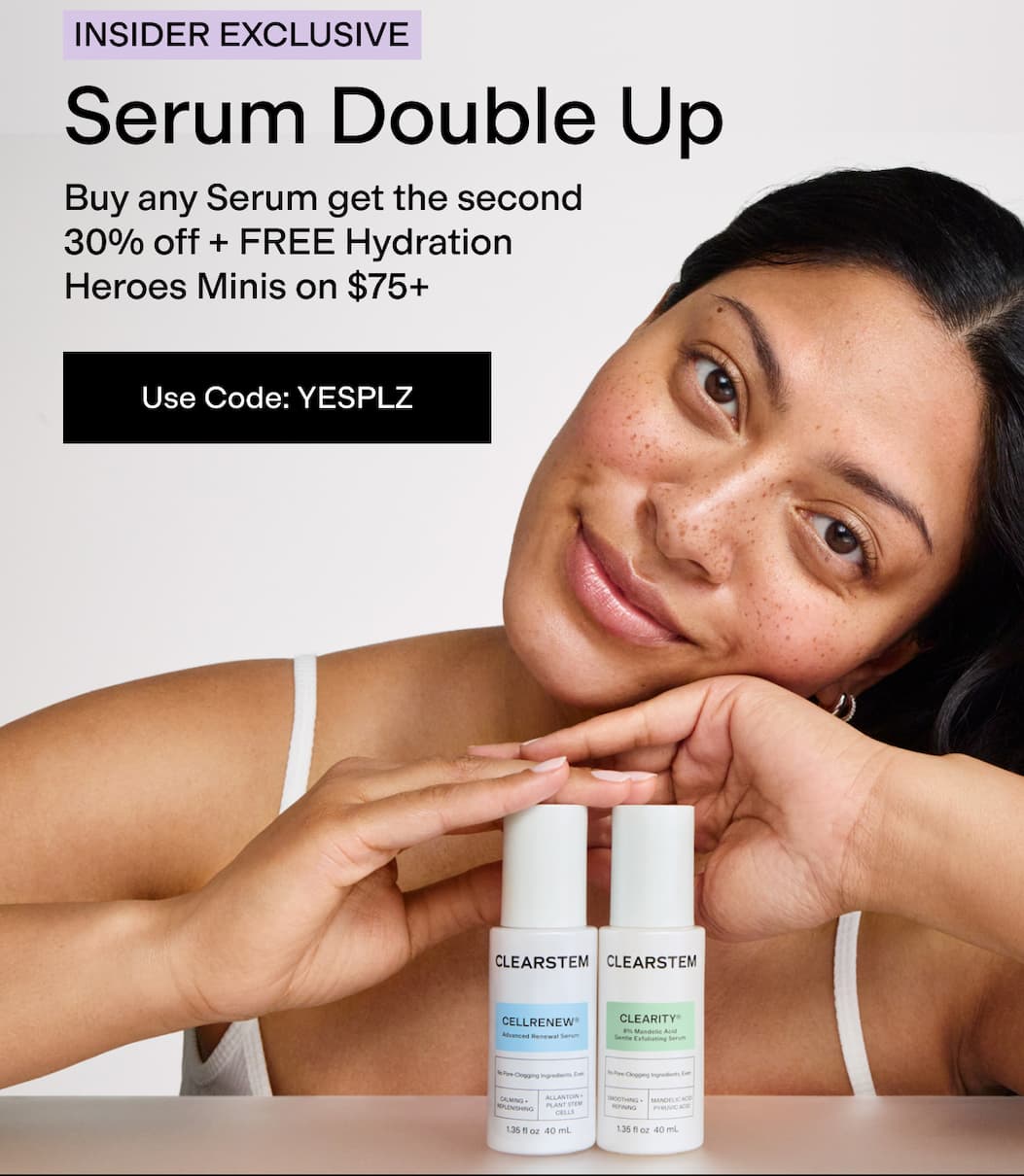 BOGO 30% Off Serums! 