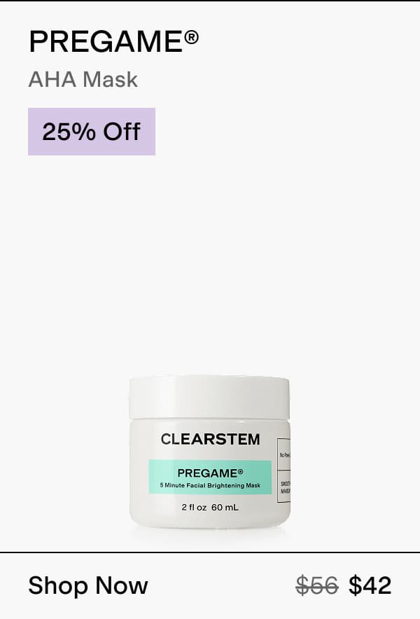 Shop 25% Off PREGAME
