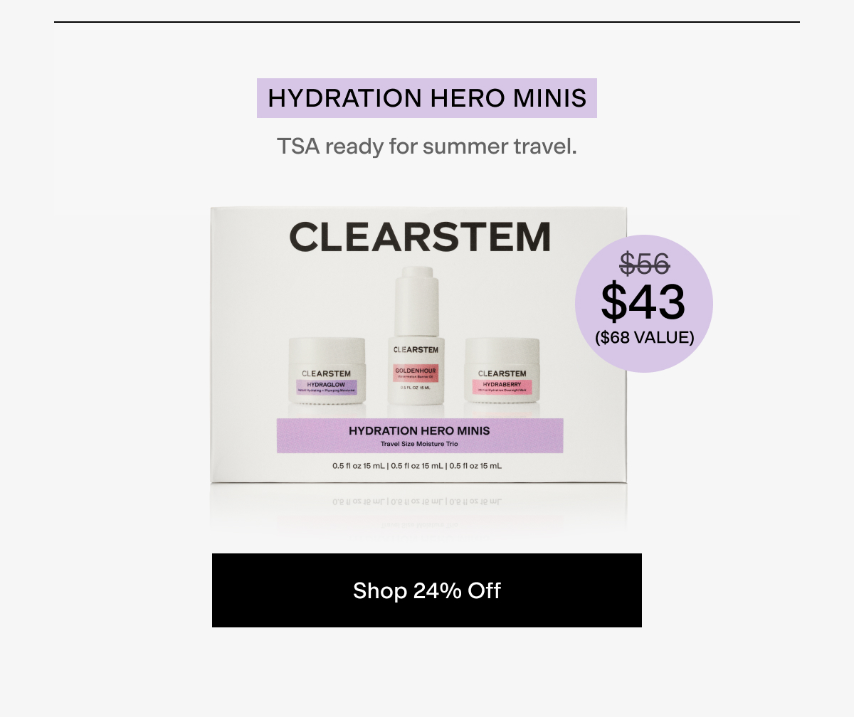 SHOP HYDRATION HERO MINIS