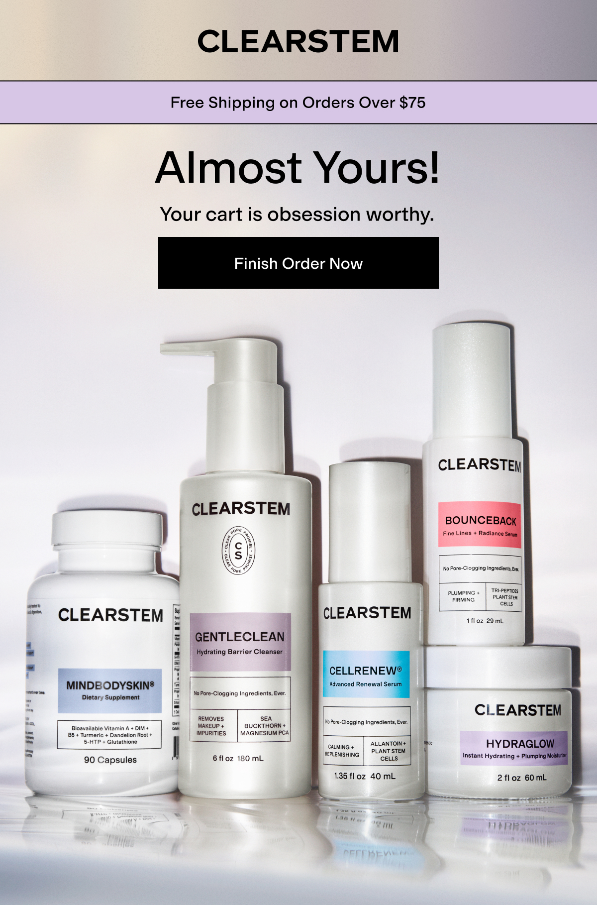 Your cart is obsession worthy 