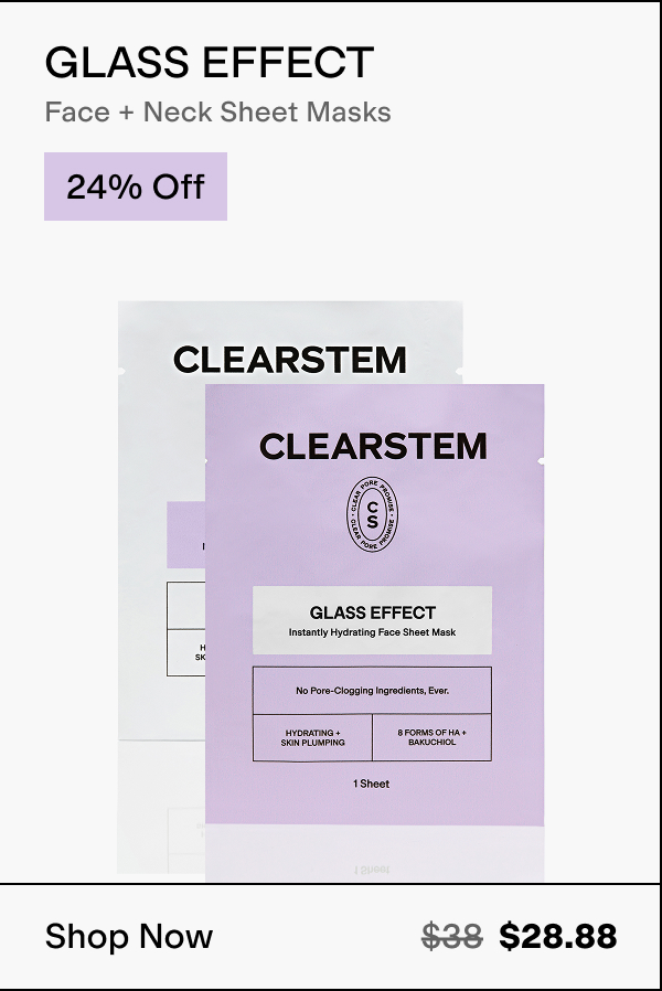 Shop GLASS EFFECT