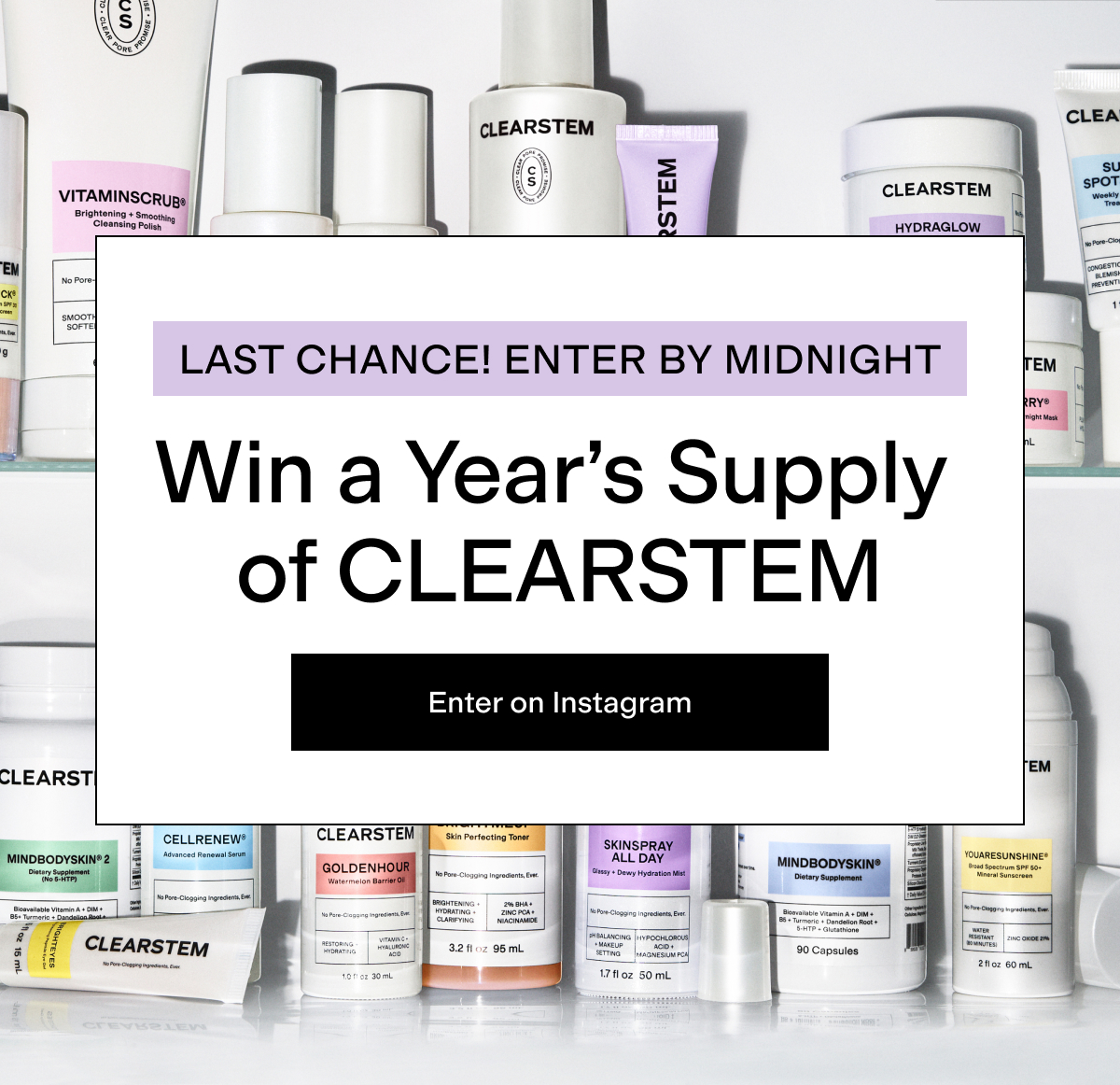 The Year of Clear Giveaway