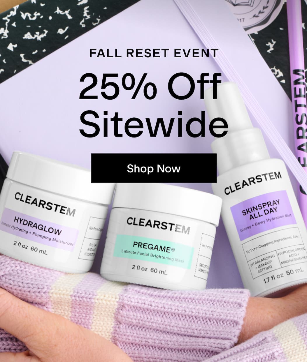 Fall Reset Event 25% Off
