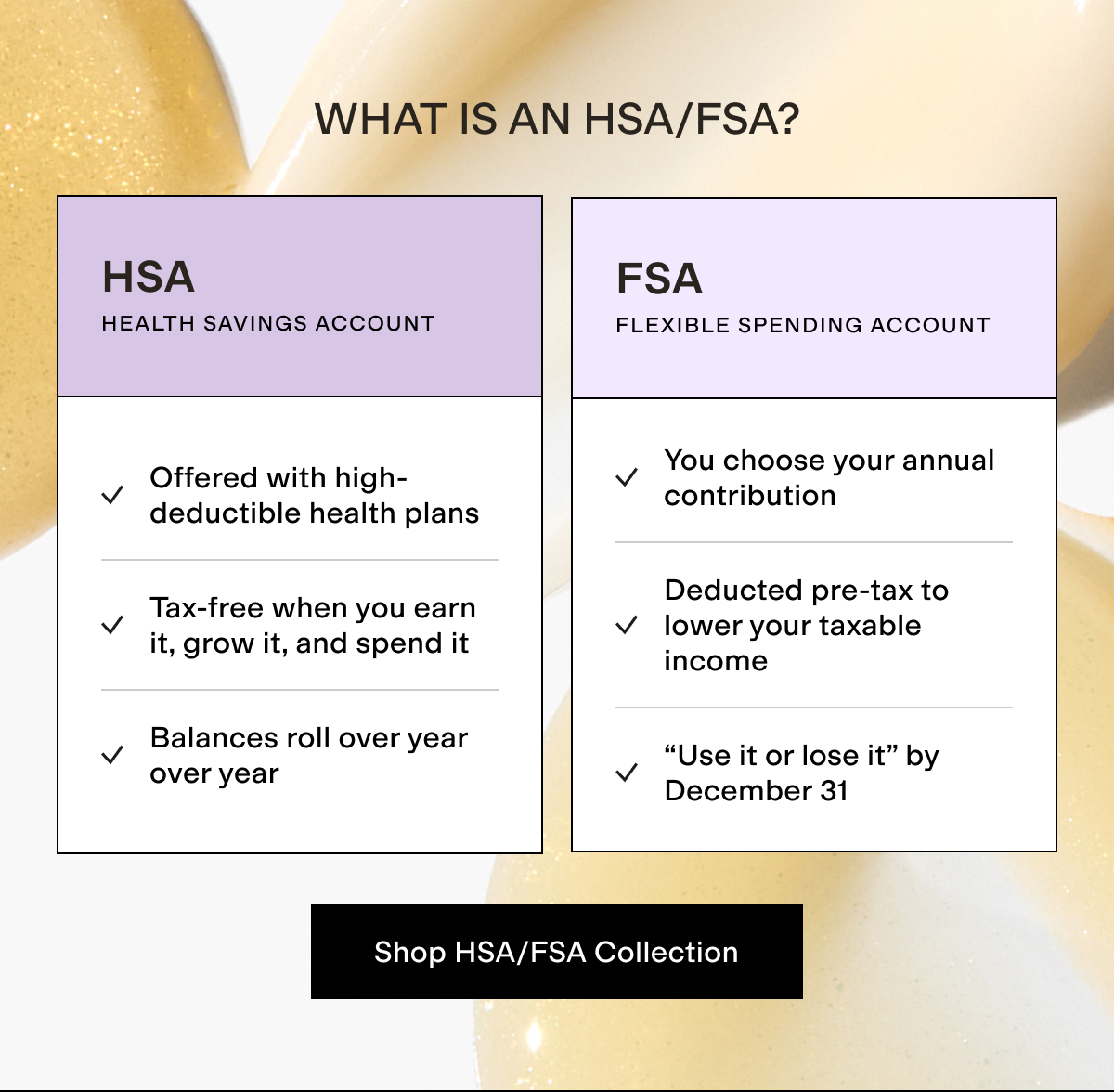 Shop HSA/FSA Collection