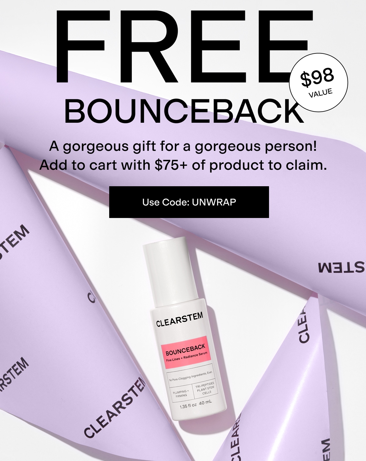 FREE BOUNCEBACK Serum