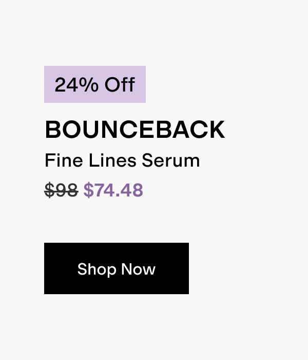 Shop BOUNCEBACK