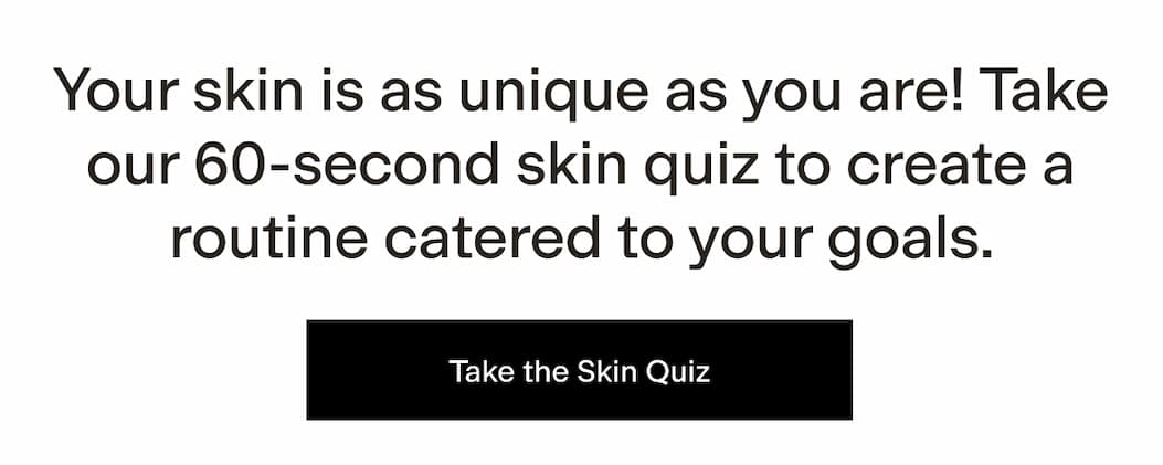 Welcome to Internal & external skincare with no pore-cloggers, ever.