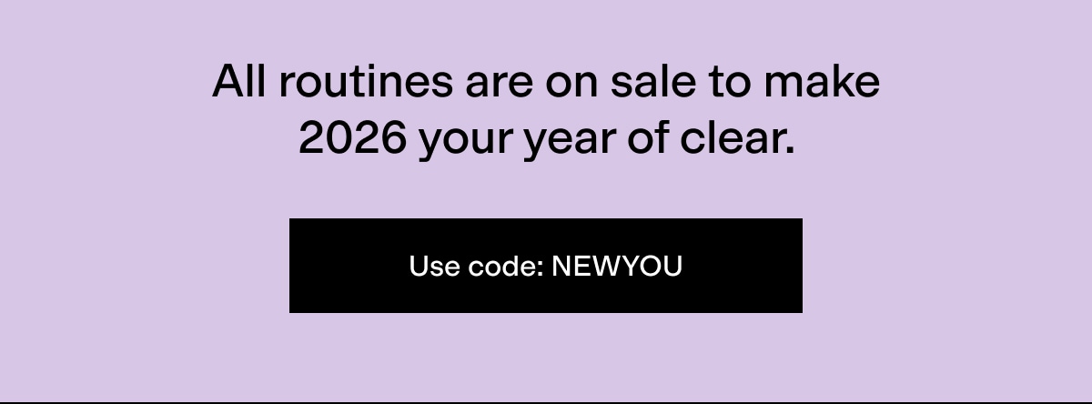Use code: NEWYOU