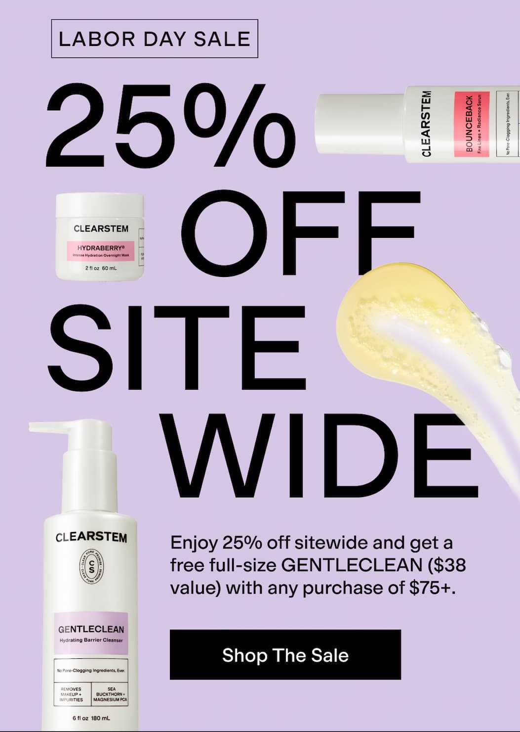 25% Off Sitewide