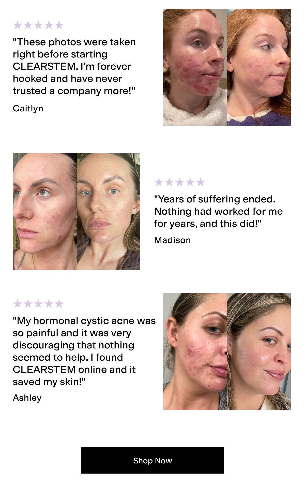 Customer Real Results Rave Reviews