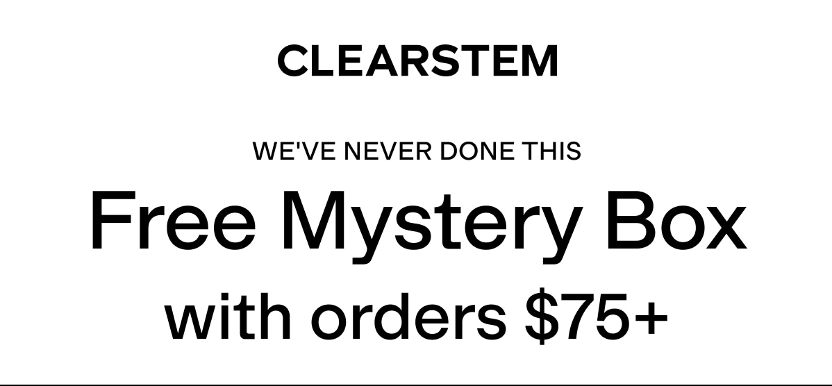 Free Mystery Box on $75+