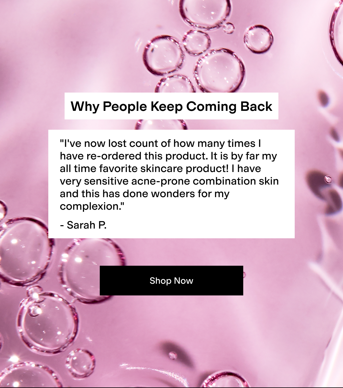 Why People Keep Coming Back 