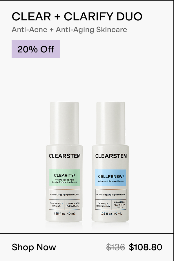 CLEAR + CLARIFY DUO