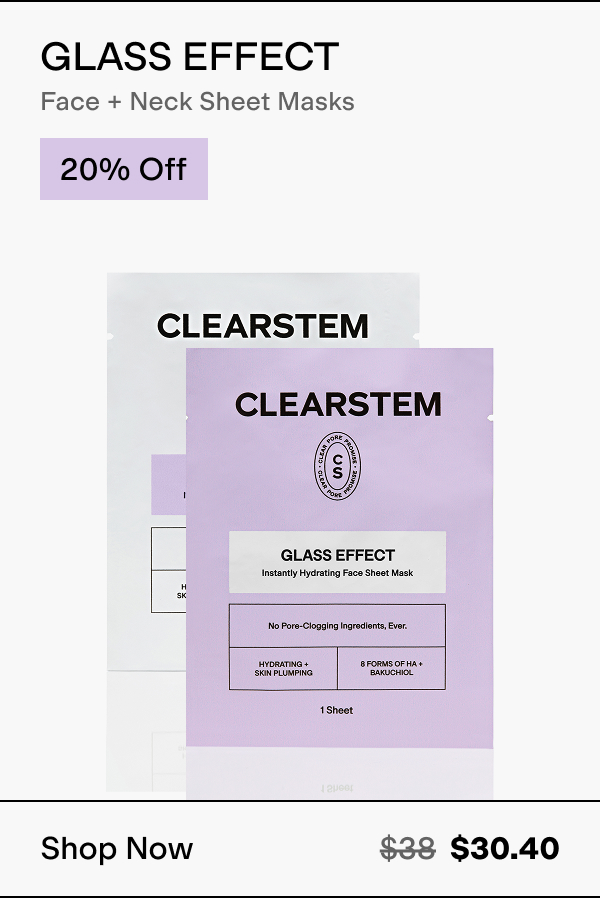 Shop GLASS EFFECT