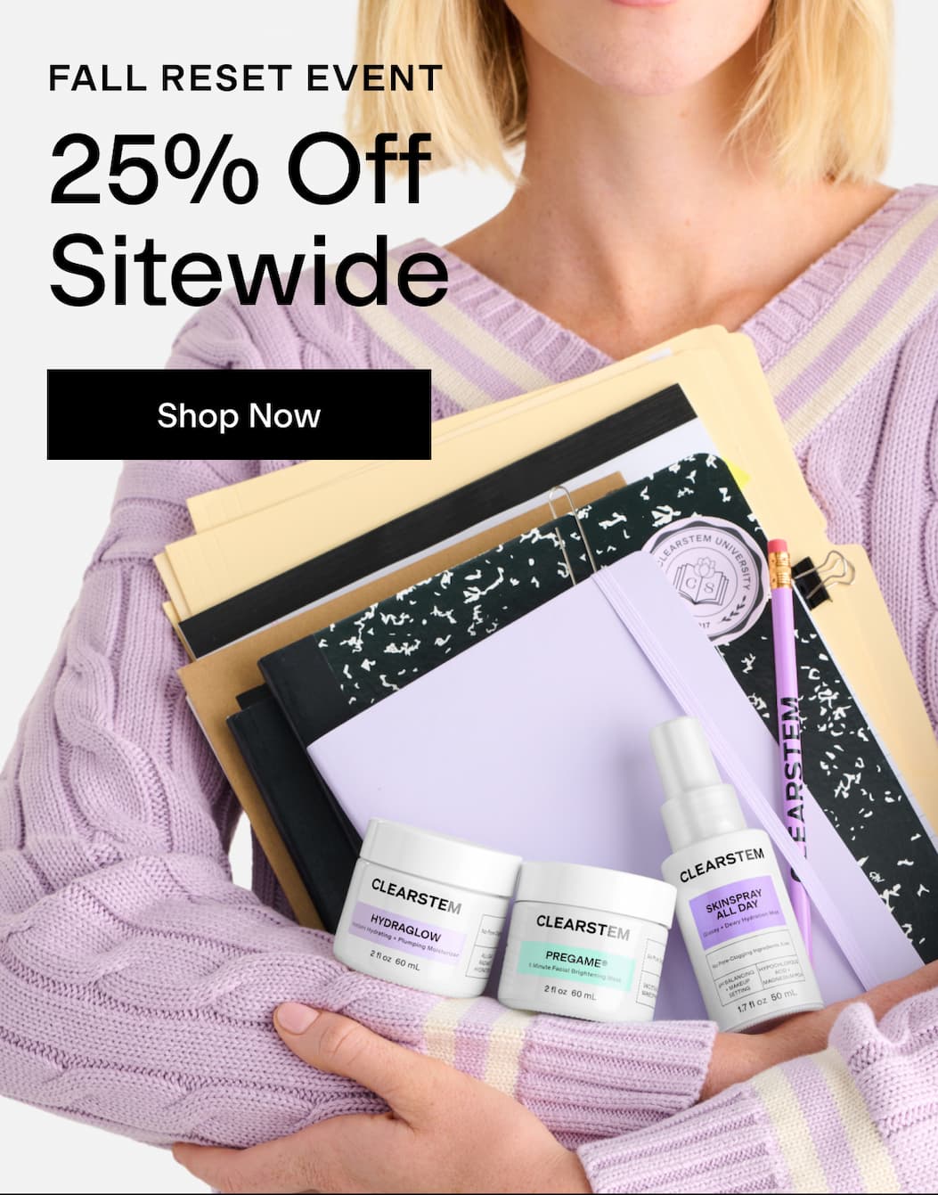 Fall Reset Event 25% Off