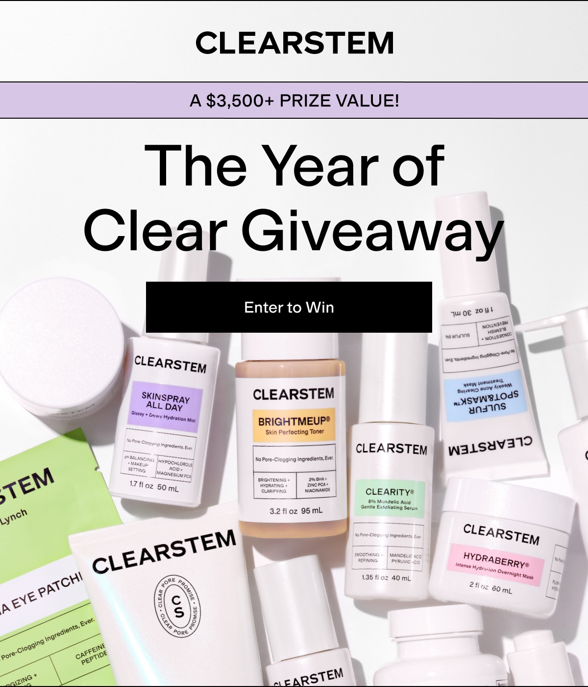 The Year of Clear Giveaway