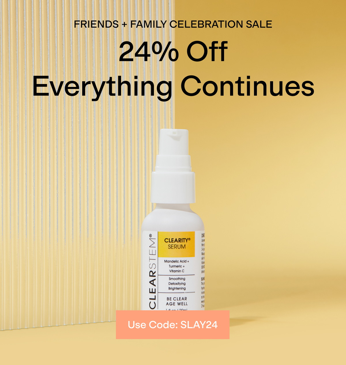 Clearstem Biggest Sale of the Year