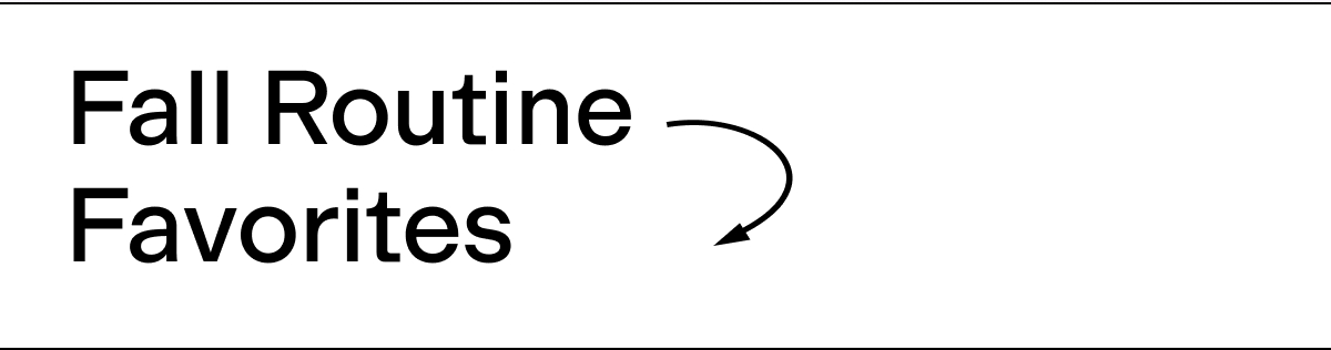 Fall Favs