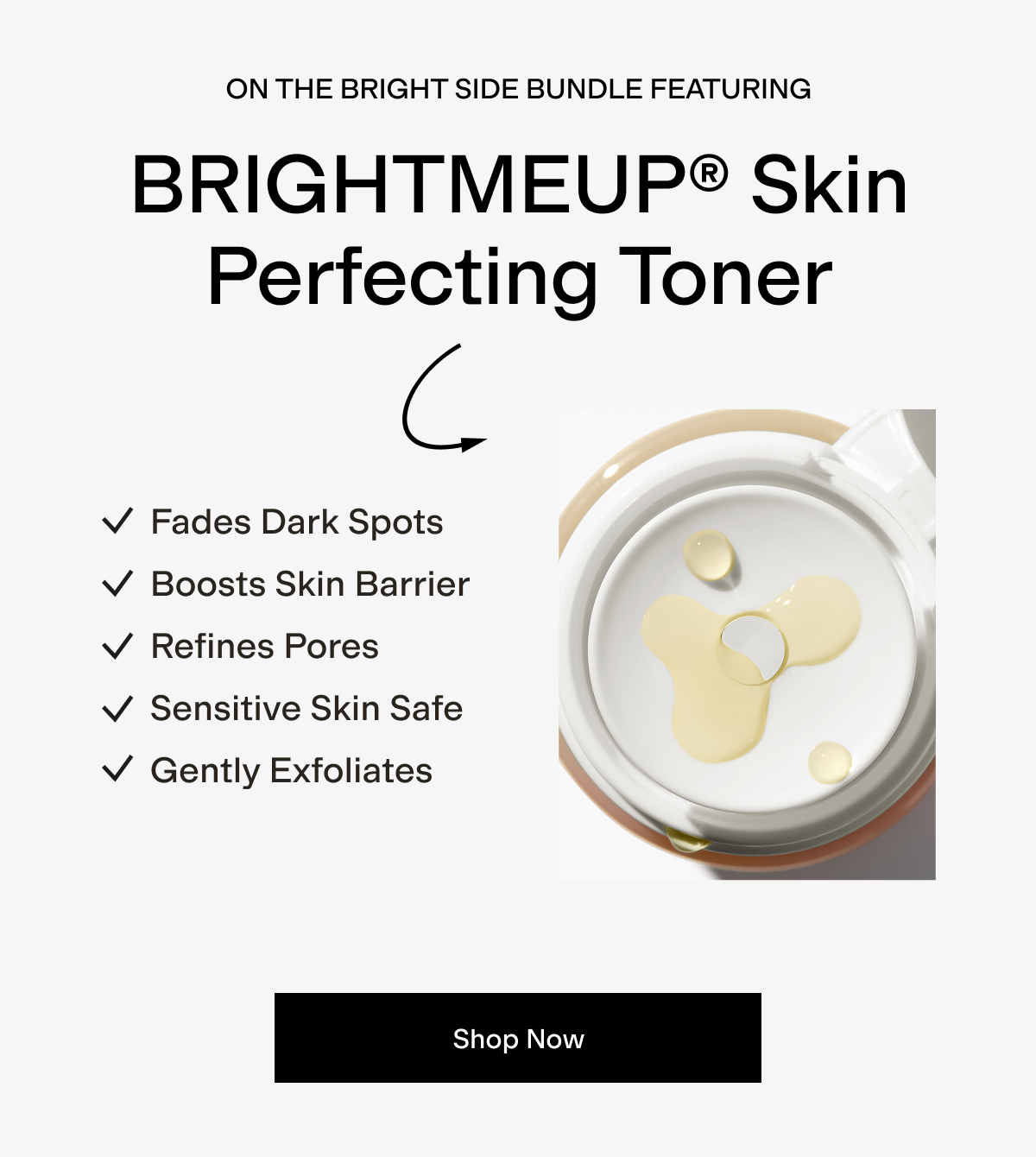 BRIGHTMEUP Toner Shop Now 