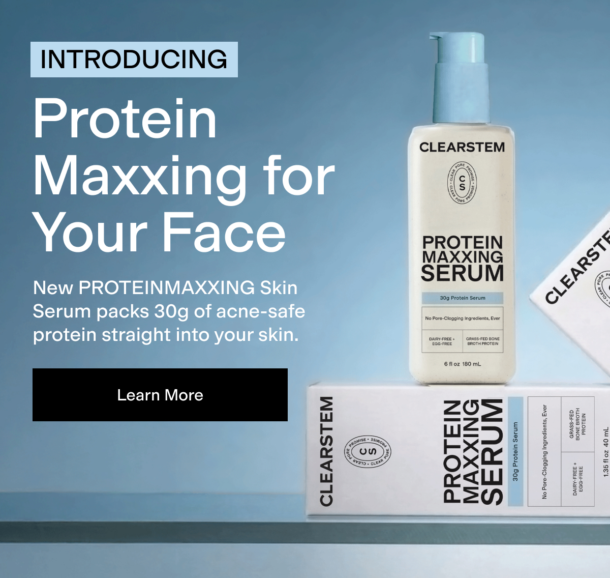 Introducing Protein Maxxing For Your Face