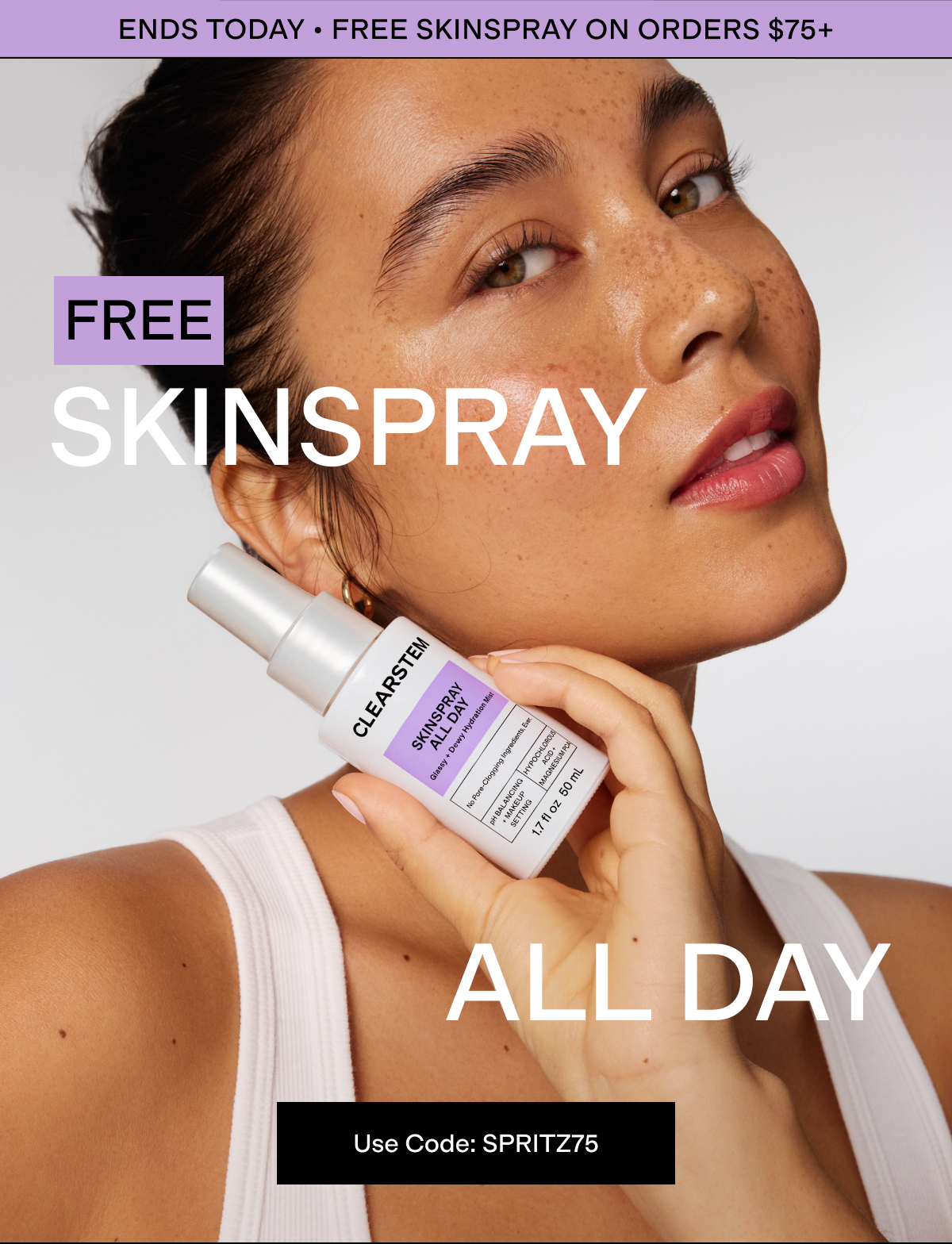 Get SKINSPRAY ALL DAY Free