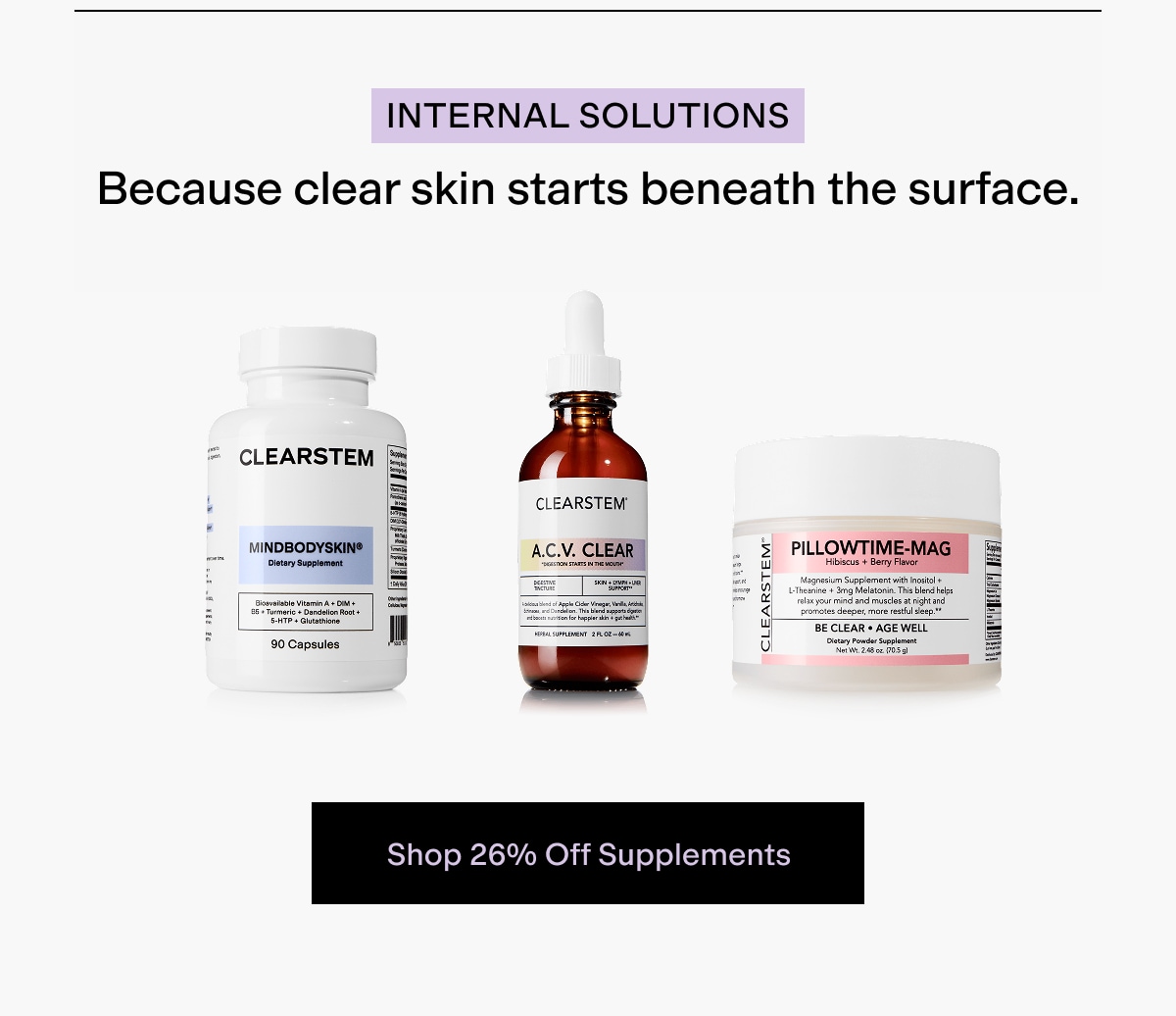 Shop 26% Off Supplements 