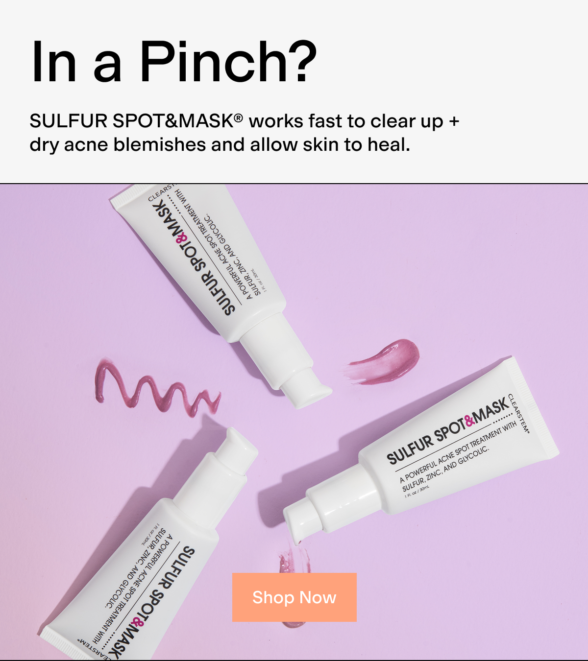 Sulfur Spot and Mask