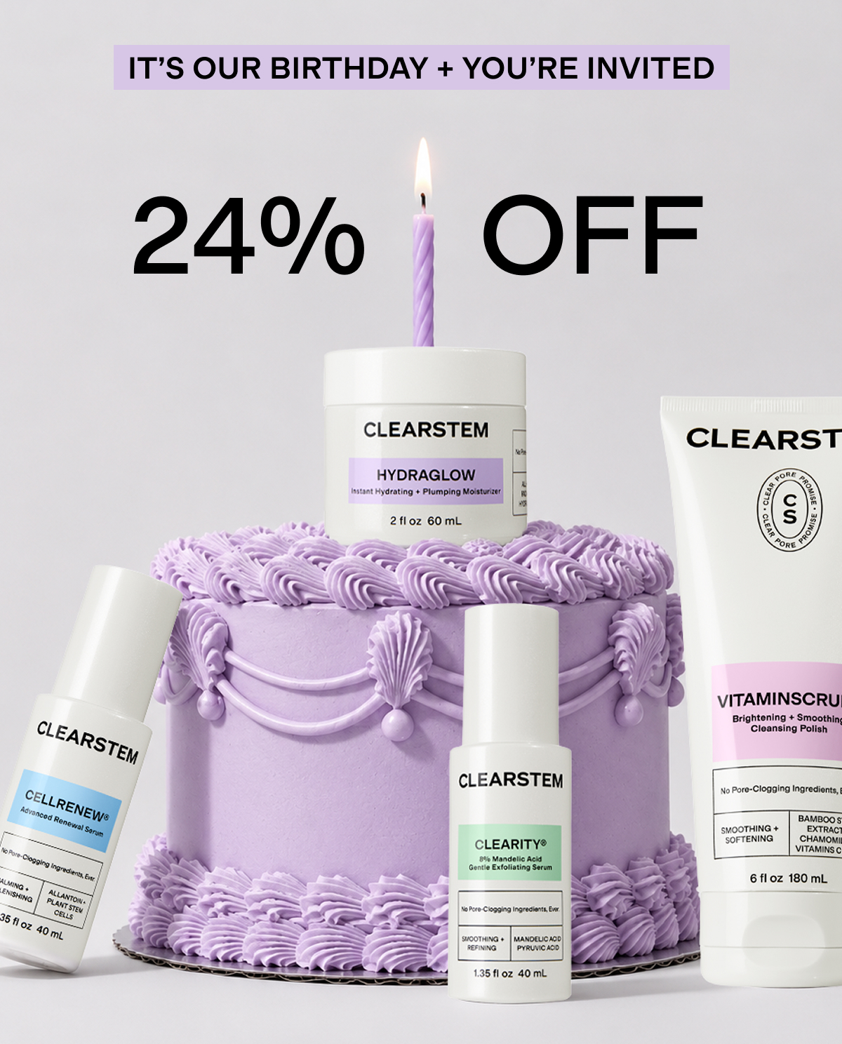 It's our birthday and you're invited! 