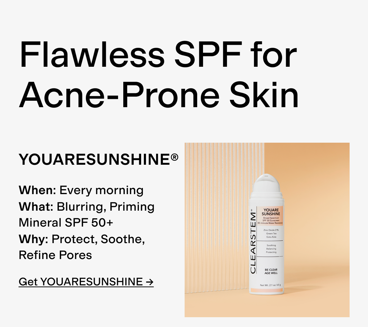 SPF for Acne-Prone Skin
