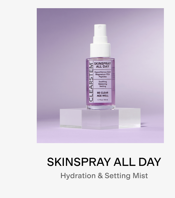 Hydration and Setting Mist