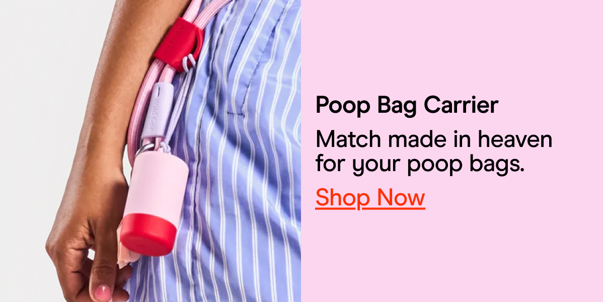 Poop Bag Carrier Match made in heaven for your poop bags. Shop now