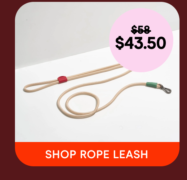 shop rope leash