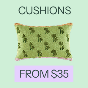 Cushions from $35