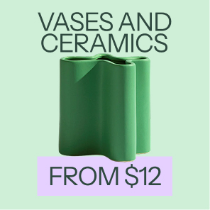 Vases from $15