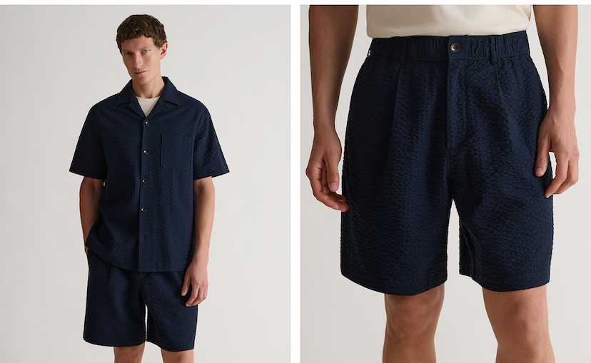 Seersucker Shorts