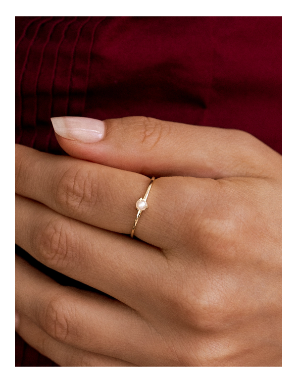 Pearl Stacking Ring