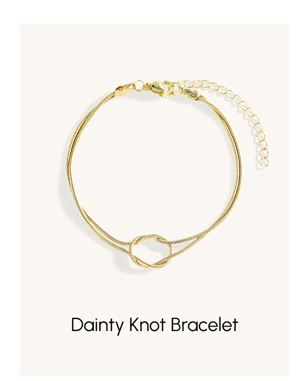 Dainty Knot Bracelet