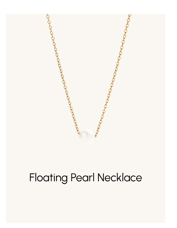 Floating Pearl Necklace