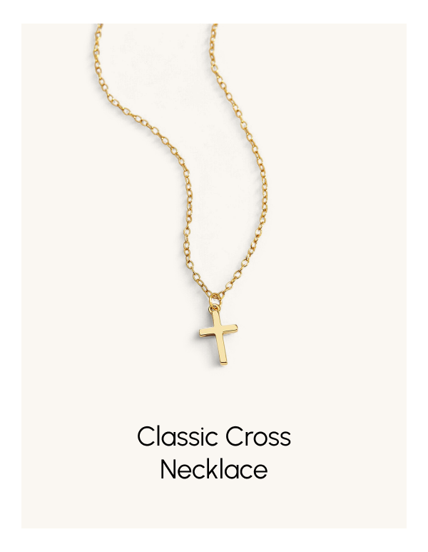 Classic Cross Necklace