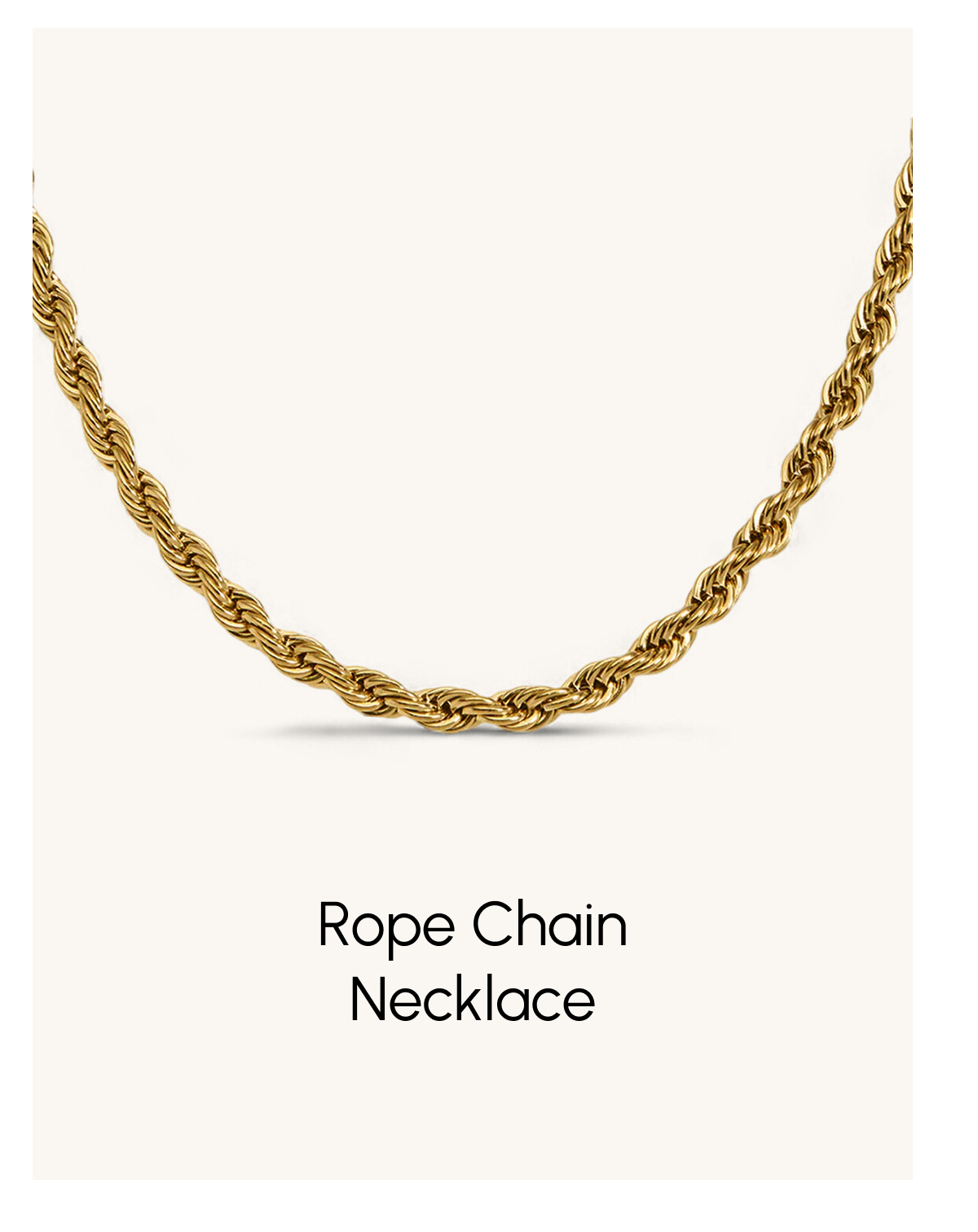 Rope Chain Necklace