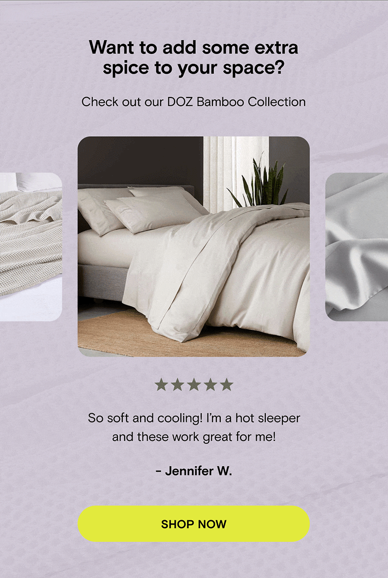 You deserve the best sheets 💯 Sijo