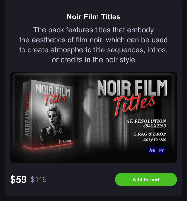 Noir Film Titles