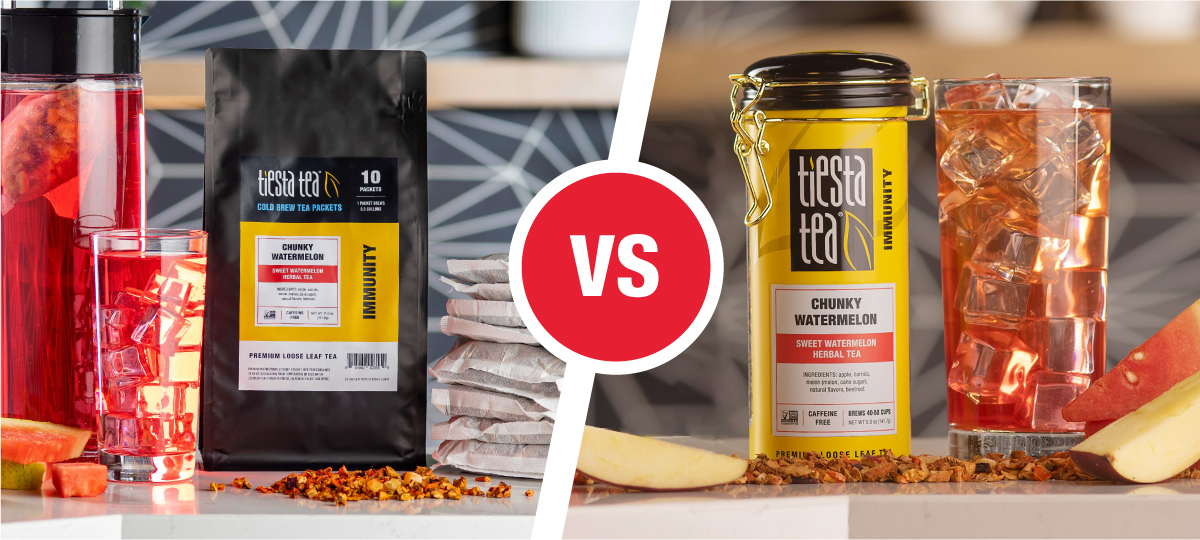 Iced tea vs cold brew tea… what’s the difference? Tiesta Tea