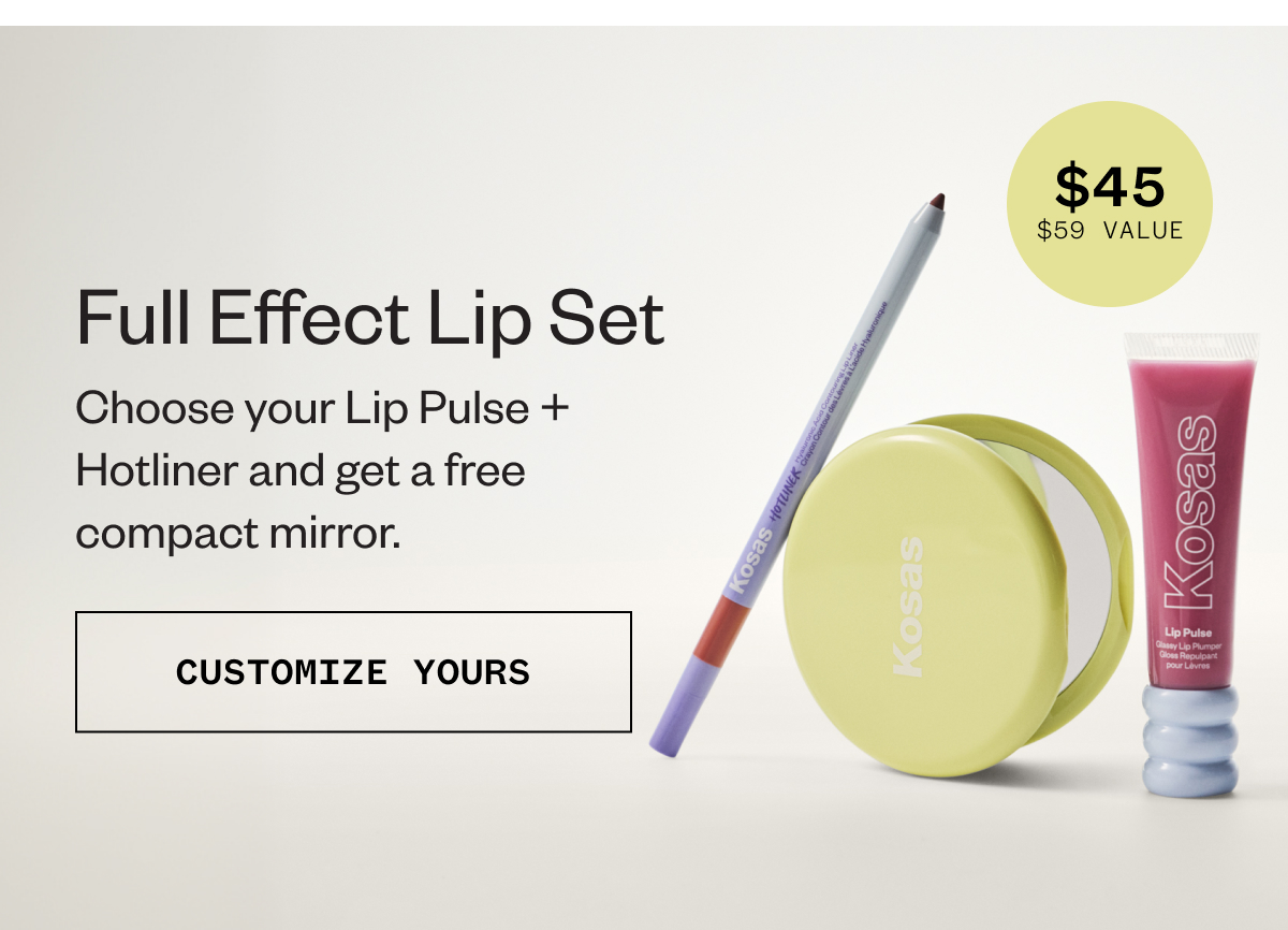 NEW Full Effect Lip Set | Customize Yours