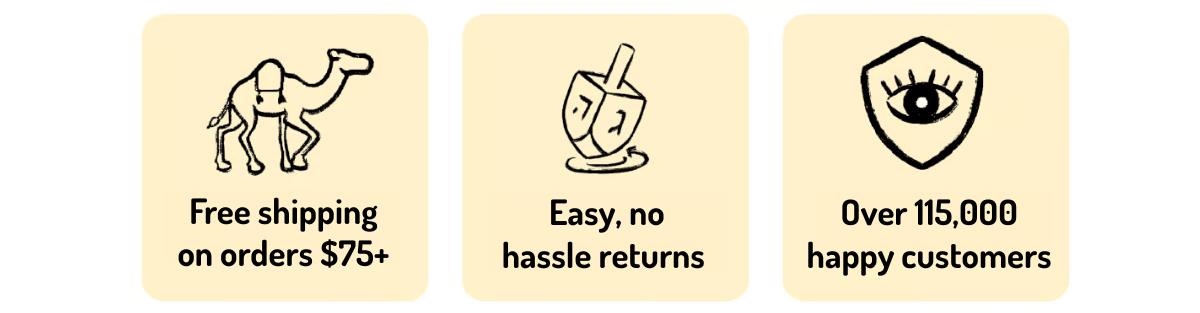 Free Shipping On Orders $75+ No Hassle Easy Returns 115,000+ Happy Customers