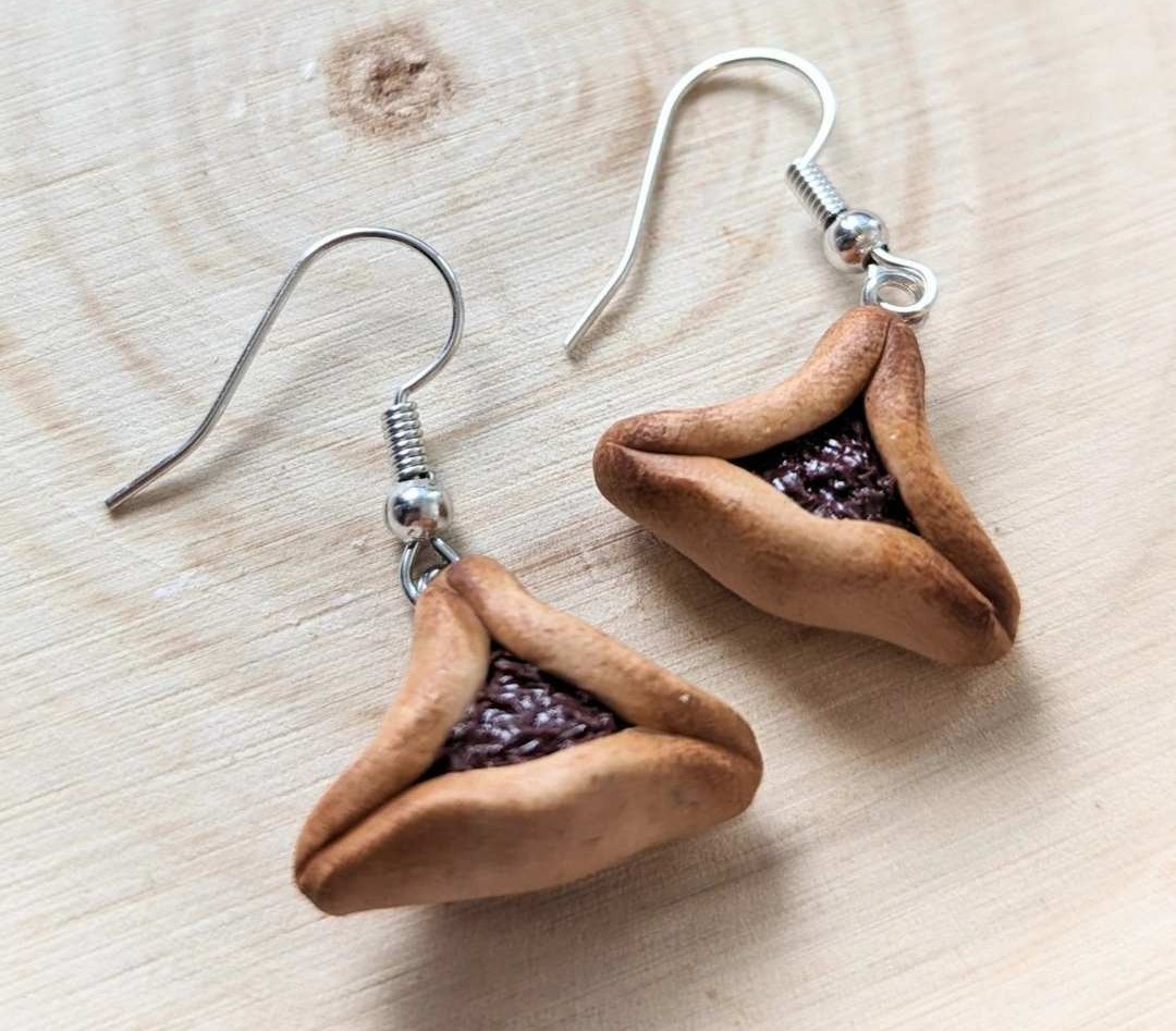 Purim earrings