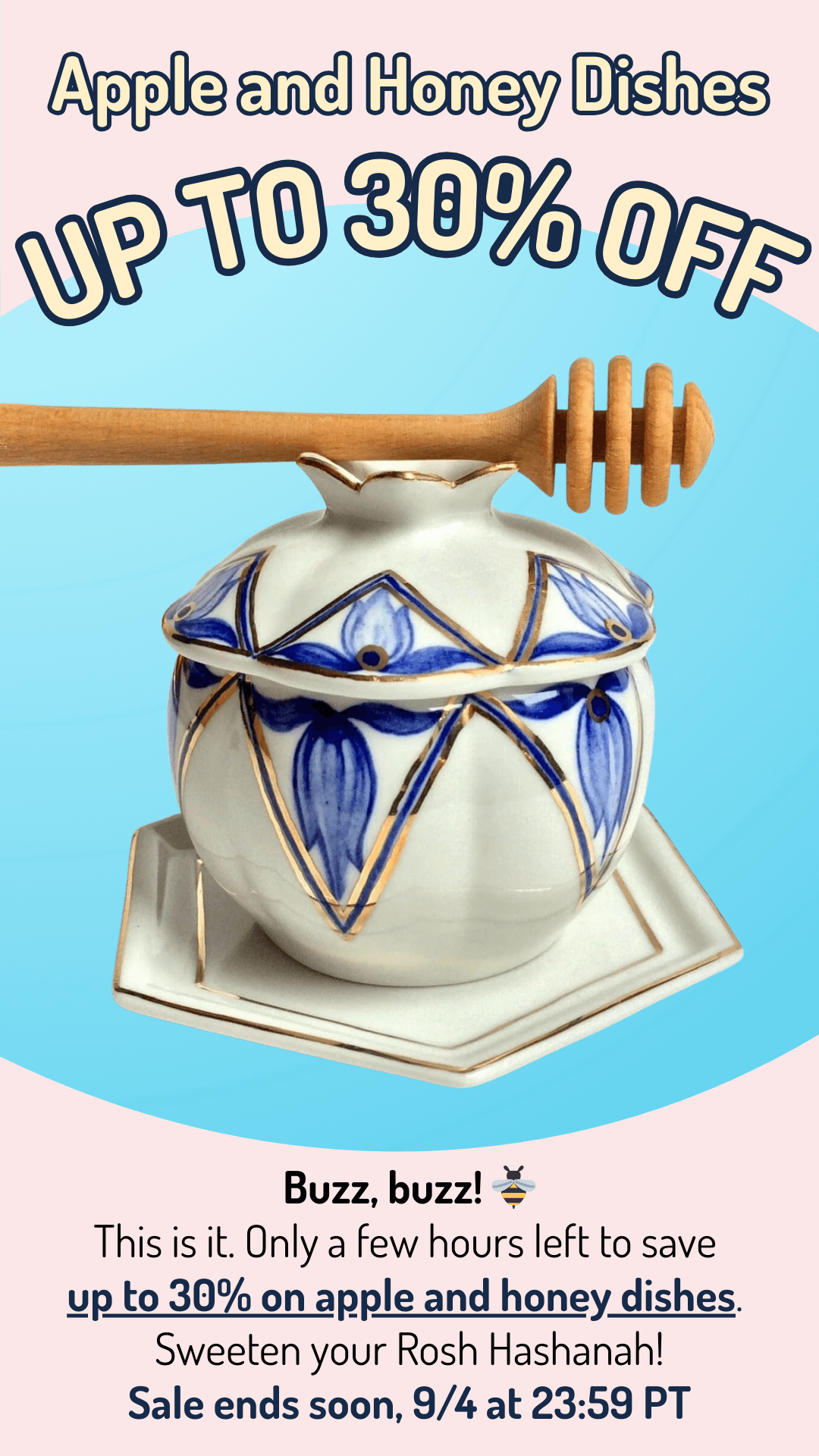 Apples & Honey Dish Sale!