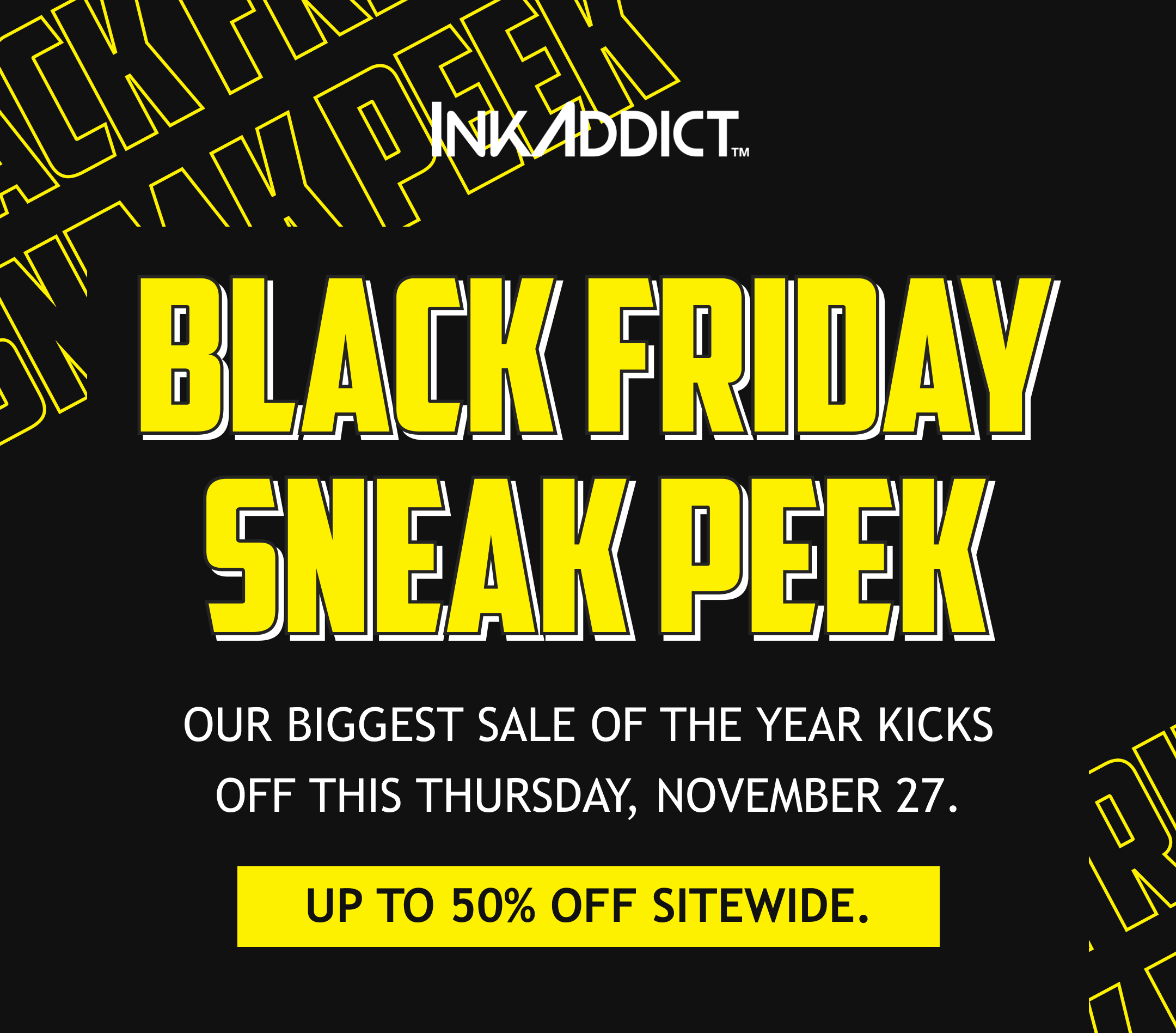 Black Friday Sneak Peak